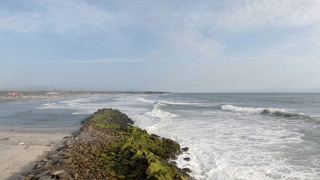 Vellanamthuruth Beach side view